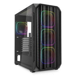 Sharkoon AK5M RGB Midi Tower Musta