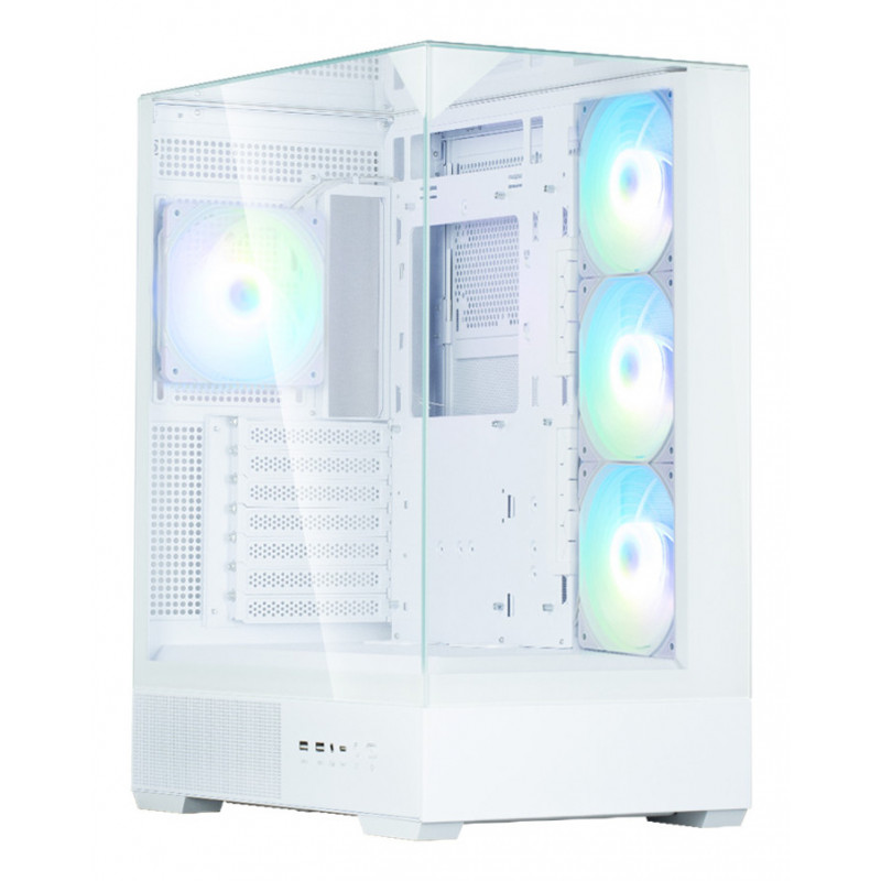 Zalman P40 Prism Plus White Midi Tower Valkoinen