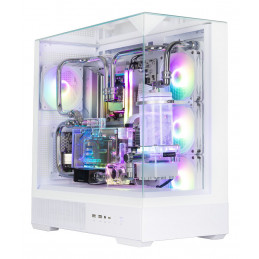Zalman P40 Prism Plus White Midi Tower Valkoinen