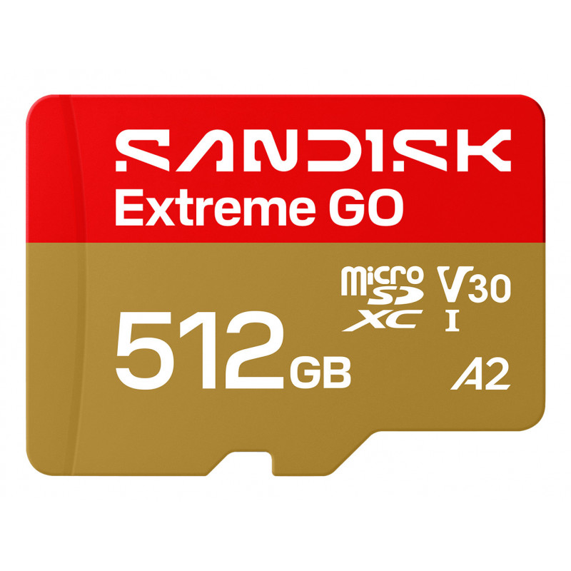 SanDisk Extreme GO 512 GB MicroSDXC UHS-I