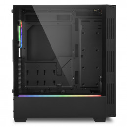 Sharkoon RGB LIT 100 Midi Tower Musta