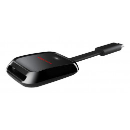 SanDisk QuickFlow kortinlukija USB 3.2 Gen 1 (3.1 Gen 1) Type-C Musta