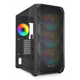 Sharkoon AK3 RGB Midi Tower Musta