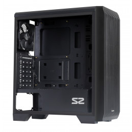 Zalman S2 Midi Tower Case - Black Window Musta