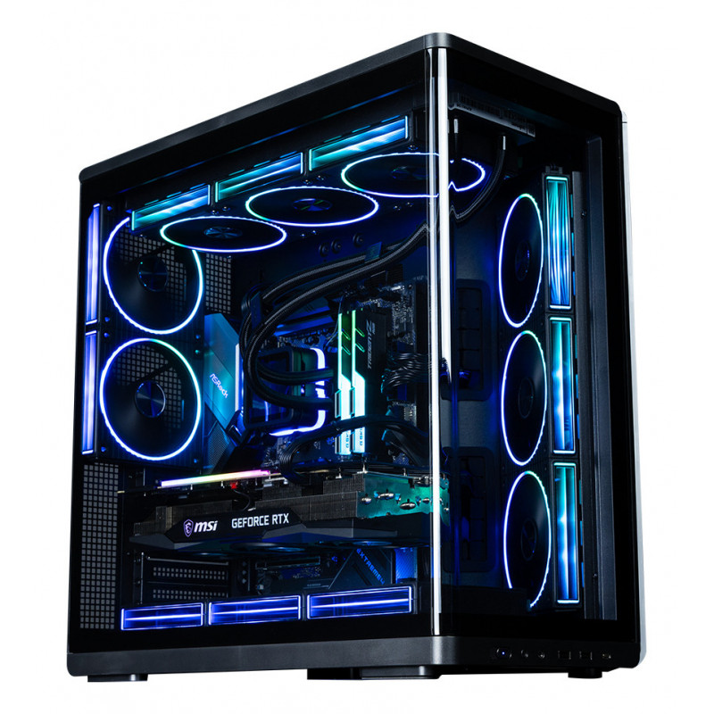 Zalman P60 BLACK tietokonekotelo Midi Tower Musta