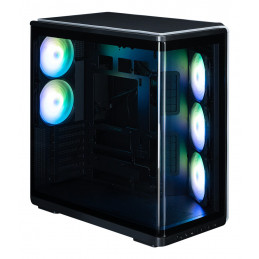 Zalman P60 BLACK tietokonekotelo Midi Tower Musta