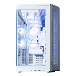 Zalman P60 WHITE tietokonekotelo Midi Tower Valkoinen
