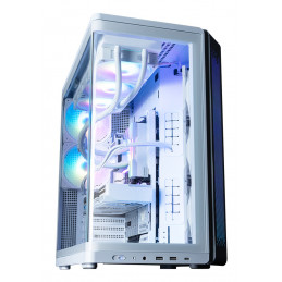Zalman P60 WHITE tietokonekotelo Midi Tower Valkoinen