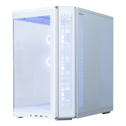 Zalman P60 WHITE tietokonekotelo Midi Tower Valkoinen