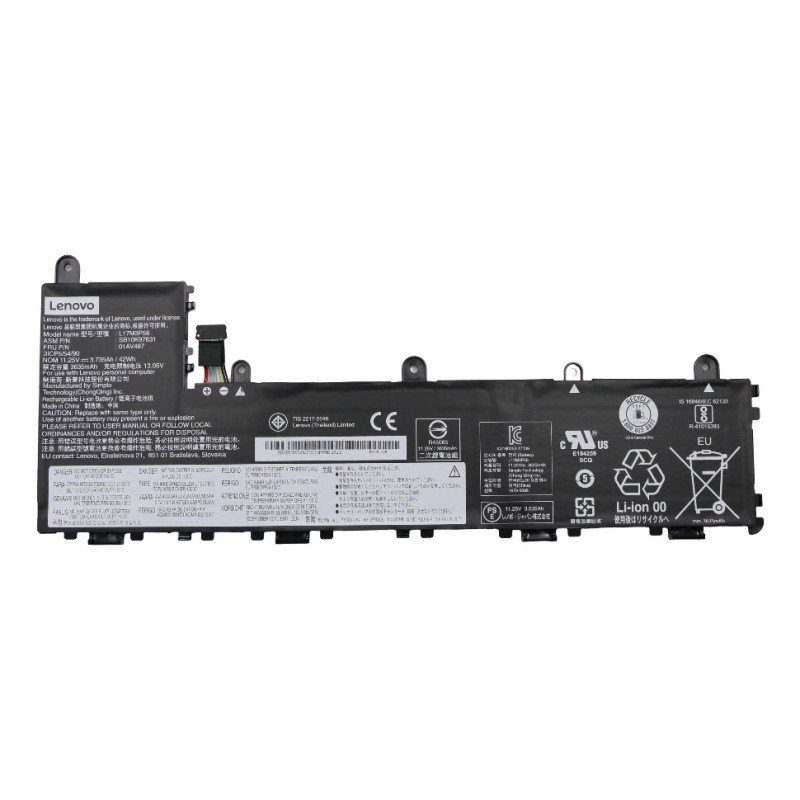 Lenovo 01AV487 kannettavan tietokoneen varaosa Akku