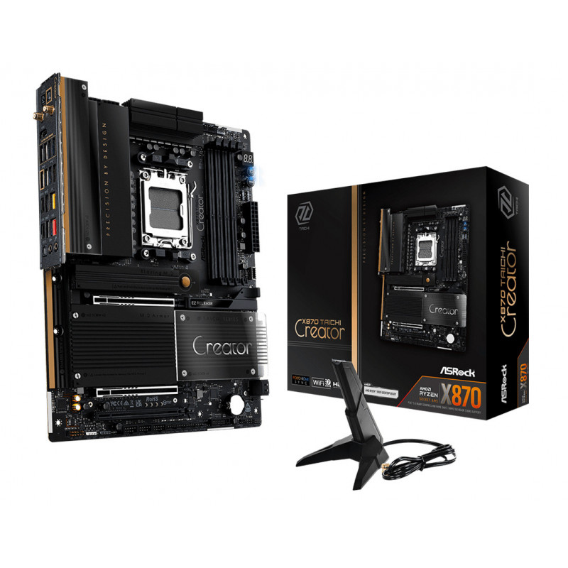 Asrock X870 Taichi Creator AMD X870 Pistoke AM5 ATX