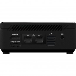MSI Cubi N ADL S-253AT Intel® N N100 4 GB DDR4-SDRAM 128 GB SSD Windows 11 Pro Mini PC Musta