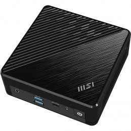 MSI Cubi N ADL S-253AT Intel® N N100 4 GB DDR4-SDRAM 128 GB SSD Windows 11 Pro Mini PC Musta