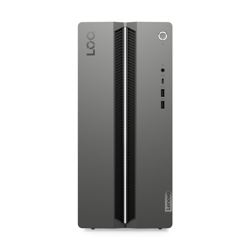 Lenovo LOQ Tower 17IRR9 Intel® Core™ i5 i5-14400F 16 GB DDR5-SDRAM 1 TB SSD NVIDIA GeForce RTX 5060 Windows 11 Home PC Harmaa