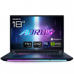 GIGABYTE AORUS MASTER 16 BYHC5NEE65SP kannettava tietokone Intel Core Ultra 9 275HX 40,6 cm (16") WQXGA 32 GB DDR5-SDRAM 2 TB