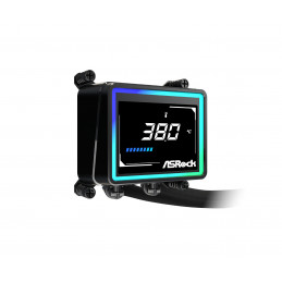 Asrock Challenger 360 Digital Suoritin Nestejäähdytyspakkaus 12 cm Musta