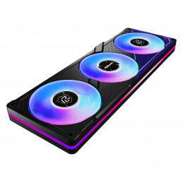 Asrock Phantom Gaming 360 LCD Suoritin Nestejäähdytyspakkaus 12 cm Musta