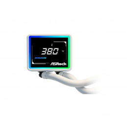 Asrock Challenger White 360 Digital Suoritin Nestejäähdytyspakkaus 12 cm Valkoinen