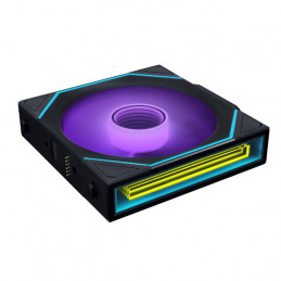 Lian Li Uni Fan 14RSLIN1W1B Tietokonekotelo Tuuletin 14 cm Musta 1 kpl