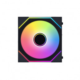 Lian Li Uni Fan 14RSLIN1W1B Tietokonekotelo Tuuletin 14 cm Musta 1 kpl