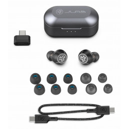 JLab Epic Lab Edition Kuulokkeet True Wireless Stereo (TWS) In-ear Puhelut Musiikki Urheilu Päivittäinen Bluetooth Musta