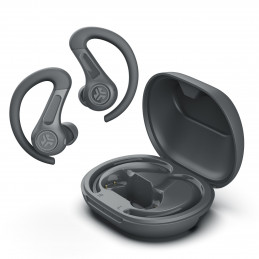 JLab Sport Kuulokkeet True Wireless Stereo (TWS) Ear-hook Puhelut Musiikki Bluetooth Grafiitti