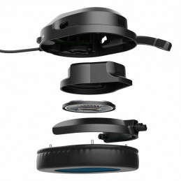 JLab NIGHTFALL Kuulokkeet Langallinen Pääpanta Pelaaminen Musta