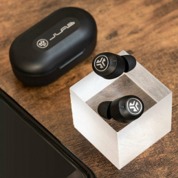 JLab IEUEBJBANCRBLK82 kuulokkeet ja kuulokemikrofoni True Wireless Stereo (TWS) In-ear Puhelut Musiikki Bluetooth Musta