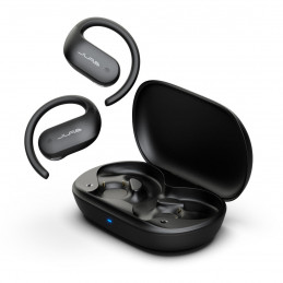 JLab Open Sport Kuulokkeet True Wireless Stereo (TWS) In-ear Puhelut Musiikki Urheilu Päivittäinen Bluetooth Musta