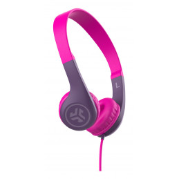JLab JBuddies Pop Kuulokkeet Langallinen Pääpanta Musiikki Päivittäin Vaaleanpunainen