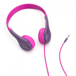 JLab JBuddies Pop Kuulokkeet Langallinen Pääpanta Musiikki Päivittäin Vaaleanpunainen