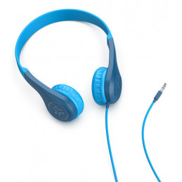 JLab JBuddies Pop Kuulokkeet Langallinen Pääpanta Musiikki Päivittäin Sininen