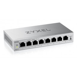 Zyxel GS1200-8V3 Hallittu L2 Gigabit Ethernet (10 100 1000) Työpöytä Harmaa