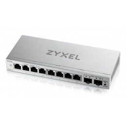 Zyxel GS1200-10v3 Hallittu L2 Gigabit Ethernet (10 100 1000) Työpöytä Harmaa