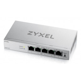 Zyxel GS1200-5HPV3 Hallittu L2 Gigabit Ethernet (10 100 1000) Power over Ethernet -tuki Työpöytä Harmaa