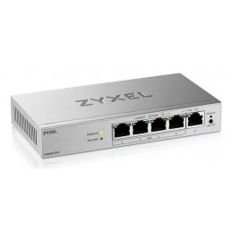 Zyxel GS1200-5HPV3 Hallittu L2 Gigabit Ethernet (10 100 1000) Power over Ethernet -tuki Työpöytä Harmaa