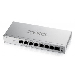 Zyxel GS1200-8HPV3 Hallittu L2 Gigabit Ethernet (10 100 1000) Power over Ethernet -tuki Työpöytä Harmaa