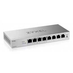 Zyxel GS1200-8HPV3 Hallittu L2 Gigabit Ethernet (10 100 1000) Power over Ethernet -tuki Työpöytä Harmaa