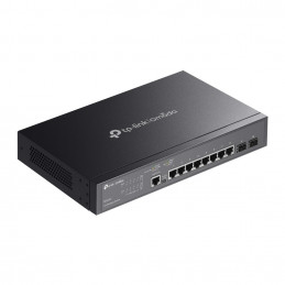 TP-Link Omada SG3210 verkkokytkin Hallittu L2 L3 Gigabit Ethernet (10 100 1000) 1U Musta