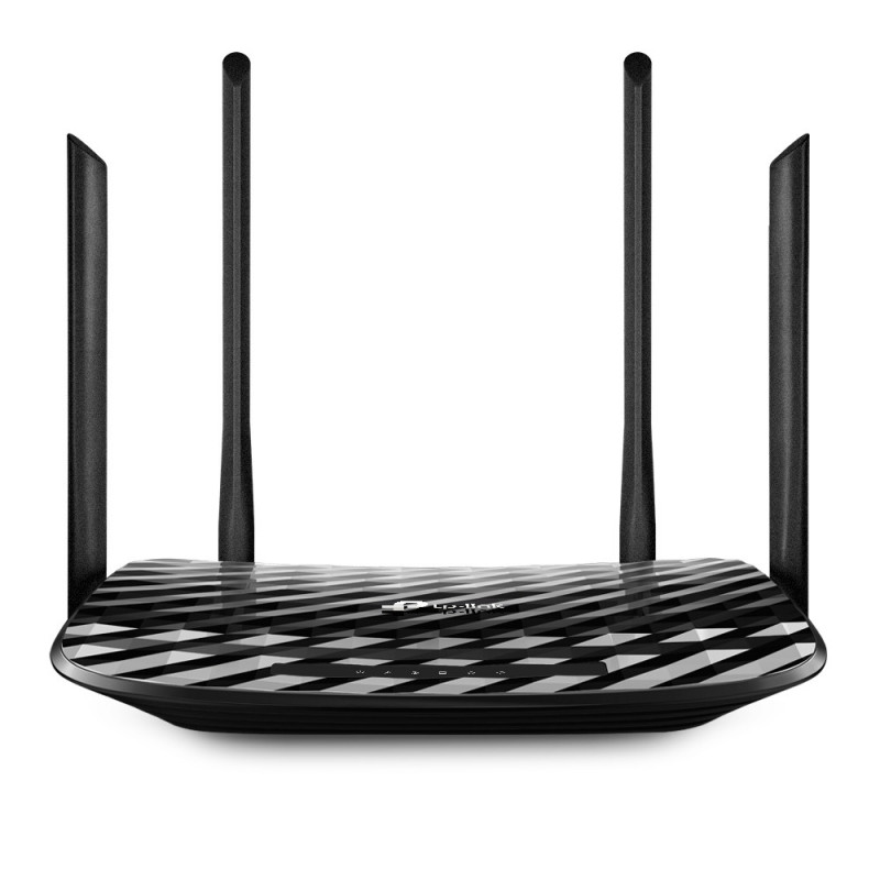 TP-Link AC1300 langaton reititin Gigabitti Ethernet Kaksitaajuus (2,4 GHz 5 GHz) Musta