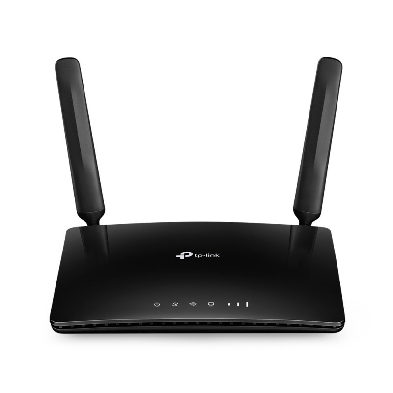 TP-Link TL-MR150 langaton reititin Nopea Ethernet Yksi kaista (2,4 GHz) 4G Musta