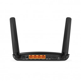TP-Link TL-MR150 langaton reititin Nopea Ethernet Yksi kaista (2,4 GHz) 4G Musta