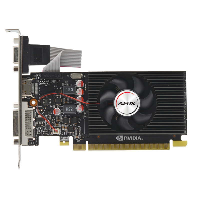 AFOX AF240-1024D3L2 näytönohjain NVIDIA GeForce GT 240 1 GB GDDR3