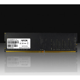 AFOX DDR4 8G 2400 UDIMM muistimoduuli 8 GB 1 x 8 GB 288-pin DIMM