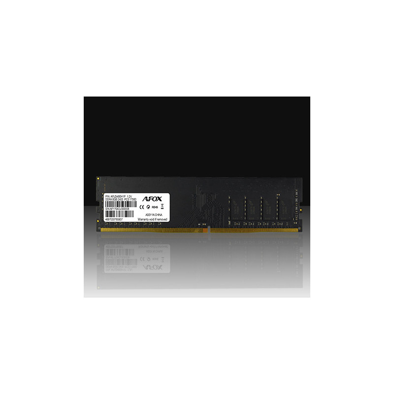 AFOX DDR4 8G 2400 UDIMM muistimoduuli 8 GB 1 x 8 GB 288-pin DIMM