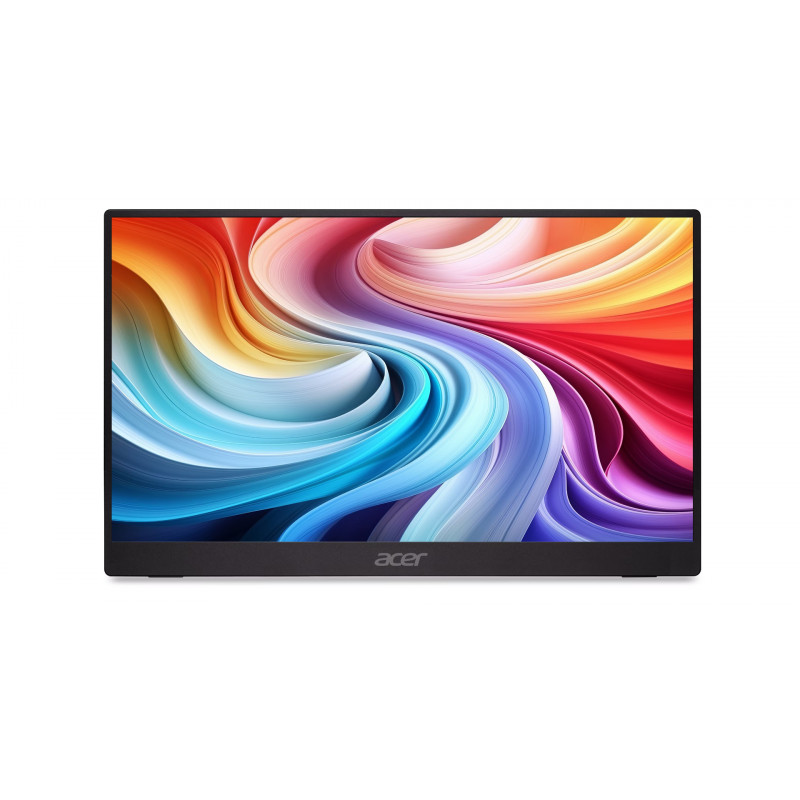 Acer PM161QB1bmiuux Kannettava näyttö Musta 39,6 cm (15.6") 1920 x 1080 pikseliä