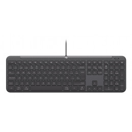 Logitech 920-013347 näppäimistö Sisältää hiiren Koti  Toimisto USB QWERTY Pohjoismainen Grafiitti
