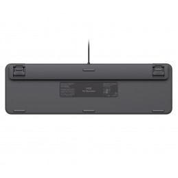 Logitech Signature Slim Wired K620 For Business näppäimistö Universaali USB QWERTY Pohjoismainen Grafiitti
