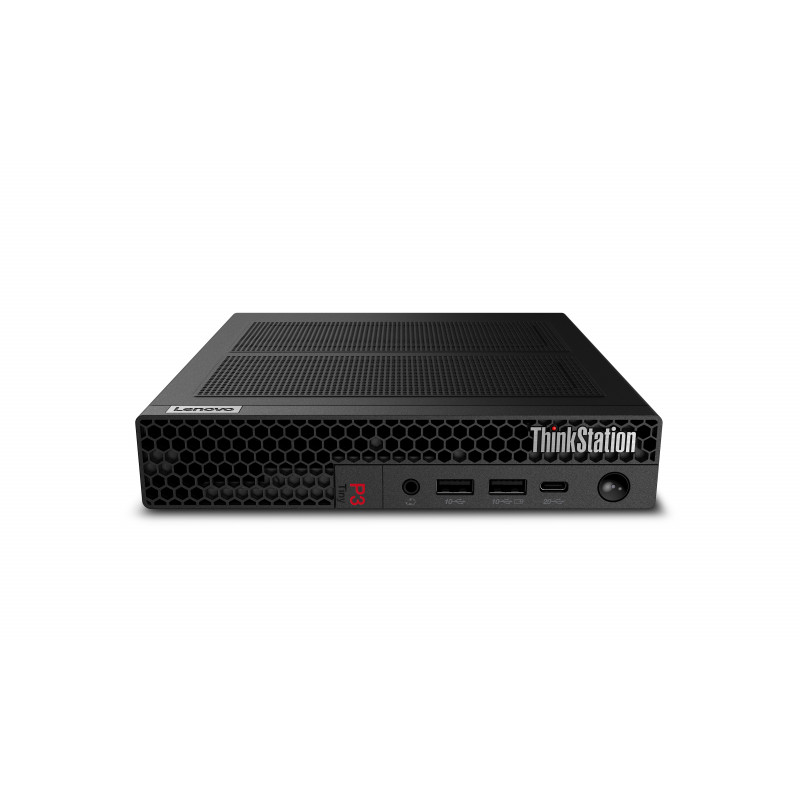 Lenovo ThinkStation P3 Tiny Gen 2 Intel Core Ultra 7 265 16 GB DDR5-SDRAM 512 GB SSD Windows 11 Pro Mini PC Työasema Musta