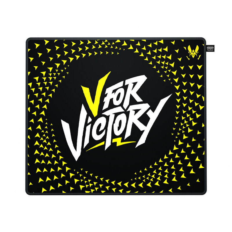 CHERRY XTRFY GP5 Vitality Black Pelihiirimatto Musta, Valkoinen, Keltainen